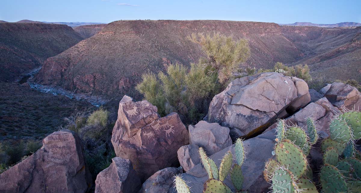 Landscape view of the Agua Fria National Monument in Arizona, photo by Bob Wick, BLM