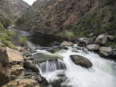 Image of public lands along the Merced River. Photo by Bob Wick, BLM.
