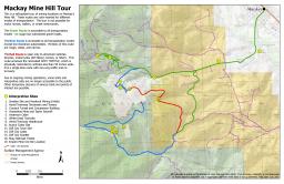 Mackay Mine Hill Tour Map