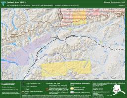 Cantwell Area, GMU 13 Federal Subsistence Georeferenced PDF Map