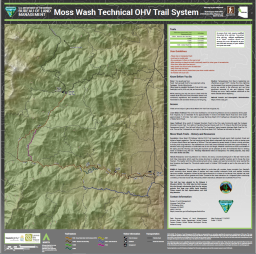 Map of OHV trail system