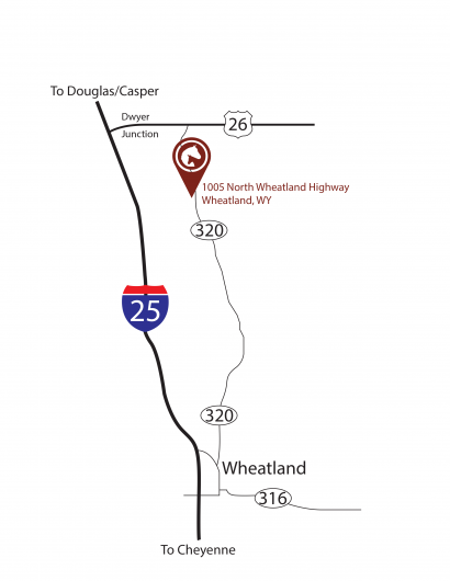 A map showing directions to the facility. 