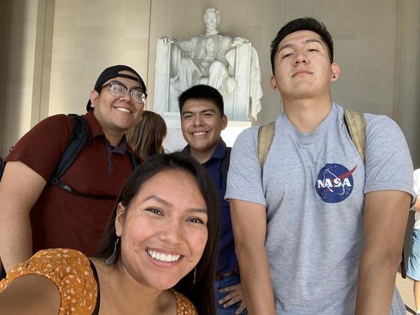 2019 Junior faculty members visiting Washington D.C. for the first time.