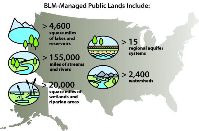 Image of BLM administered lands