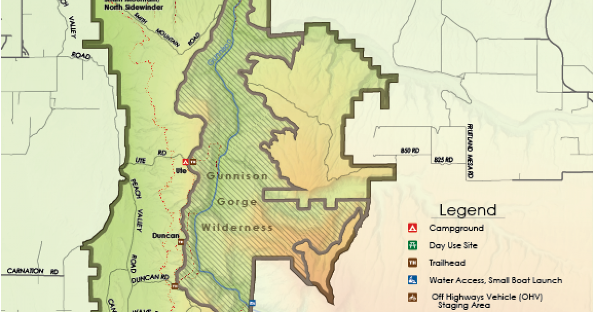 Gunnison National Conservation Area Bureau of Land Management