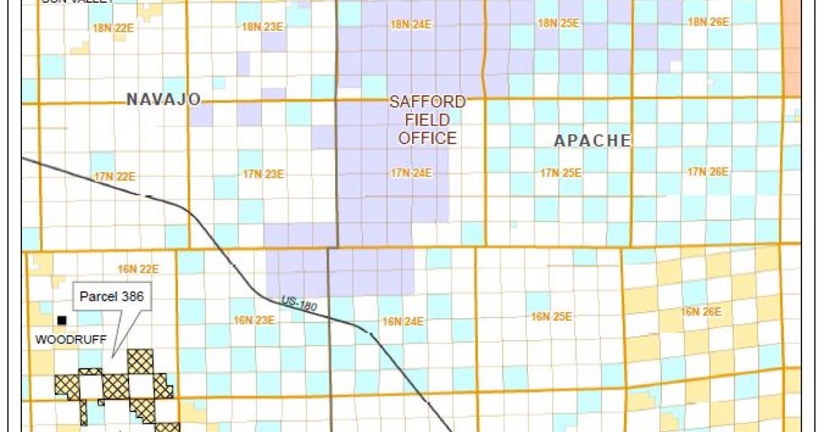 BLM Arizona Proposed Oil and Gas - MAP Apache Navajo Proposed OG Lease Parcels 0.JPG