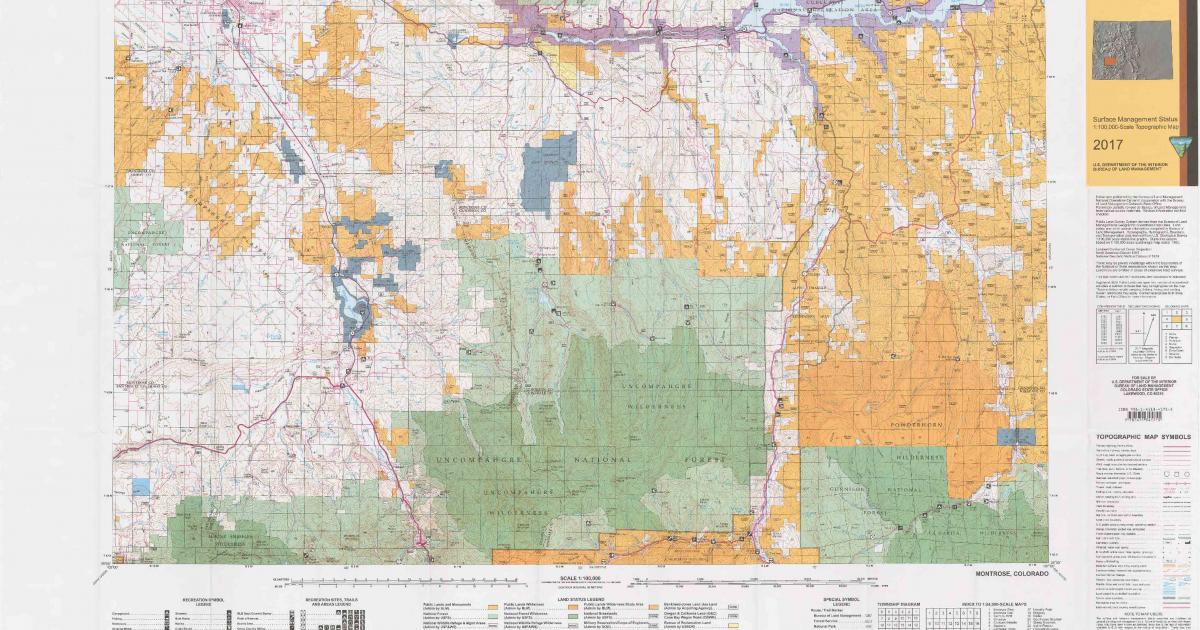 Blm Land Colorado 2022 Map