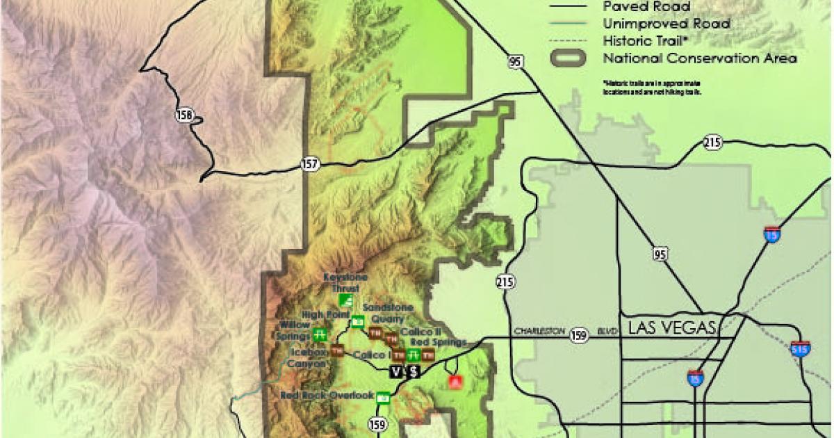 Red Rock Wyoming Map Red Rock Canyon National Conservation Area | Bureau Of Land Management Red Rock Wyoming Map Red Rock Canyon National Conservation Area | Bureau Of Land Management