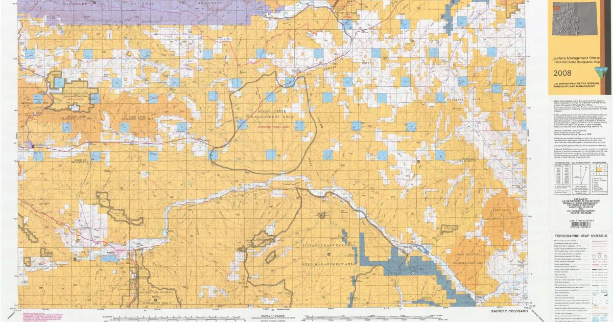 Blm Land Colorado 2022 Map