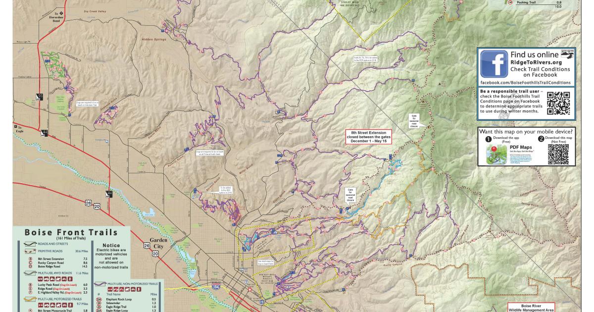 Ridge To Rivers Map Ridge To Rivers | Bureau Of Land Management Ridge To Rivers Map Ridge To Rivers | Bureau Of Land Management