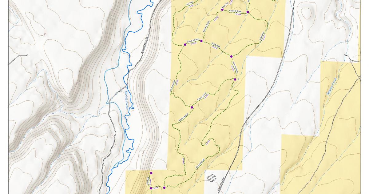 Buzzard Gulch Trails Bureau of Land Management