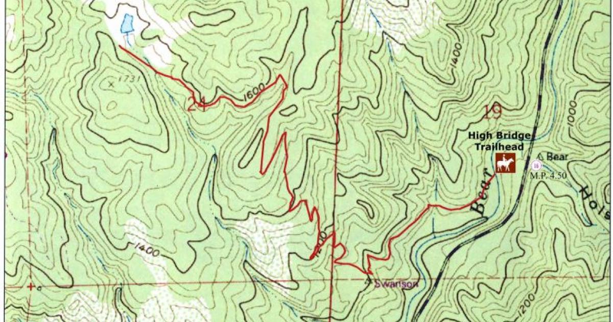 High Bridge Trail Map