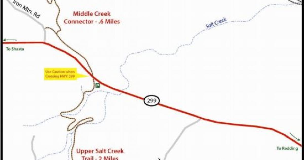 Upper Salt Creek Trail Map Bureau of Land Management