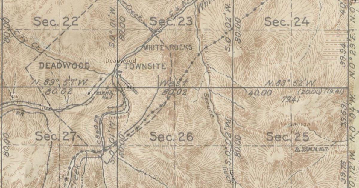Blm Land Map South Dakota Deadwood, South Dakota | Bureau Of Land Management