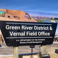Green River District Sign