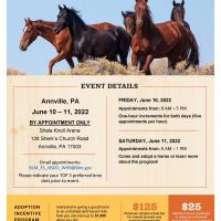 BLM to host wild horse and burro event in Annville, Pennsylvania 
