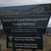 BLM Rocky Mountain District Office Sign