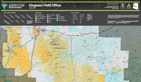 Kingman Az On Map Kingman Field Office Map - South | Bureau Of Land Management