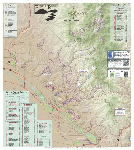 Boise Ridge To Rivers Map Ridge To Rivers | Bureau Of Land Management Boise Ridge To Rivers Map Ridge To Rivers | Bureau Of Land Management