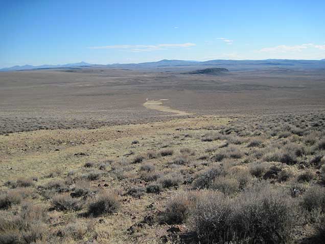 High desert landscape. Photo by Steve Surian/BLM