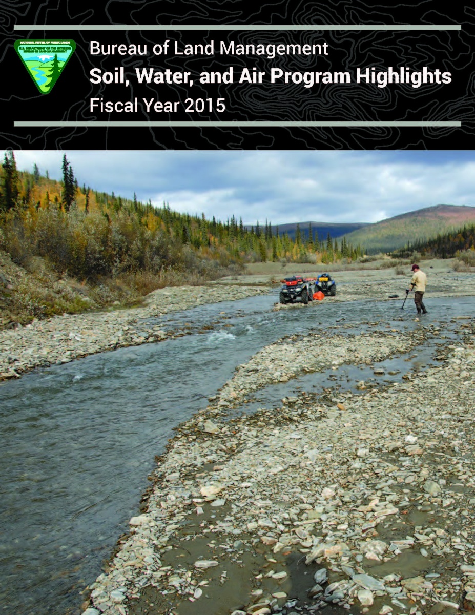 Cover Page - Soil, Water, and Air Program Highlights - Fiscal Year 2015