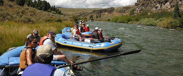 Idaho Falls District RAC members float the South Fork of the Snake River