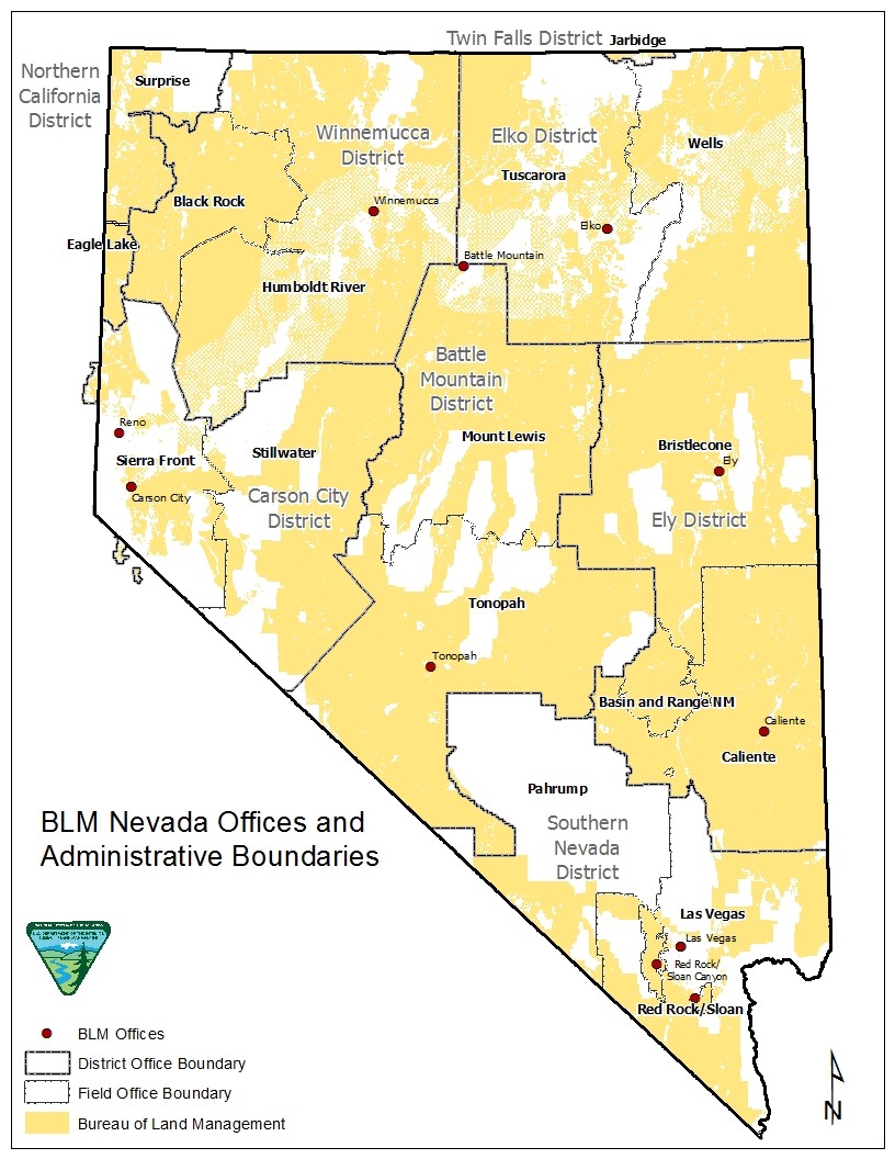 Nevada Public Lands Map Nevada   Public Room | Bureau of Land Management