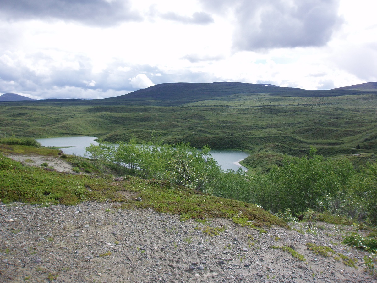 Southwest Tangle Lakes Archaeological District near Maclaren River