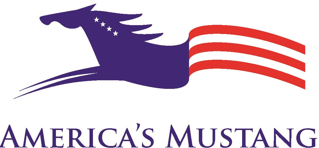 Logo for Americas Mustang. 