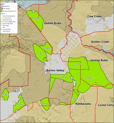 Barren Valley GMA Map