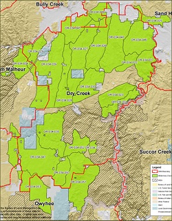 Dry Creek GMA Map