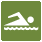 Iconograph of a person swimming