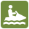 Iconograph of a person riding a personal watercraft