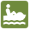Iconograph of a paddle boater