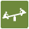 Iconograph of two people on a seesaw teeter-totter