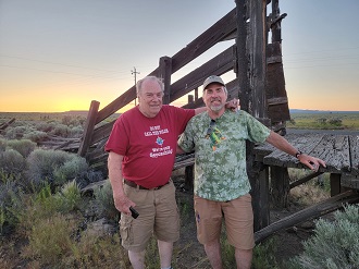 GoldenStateBoy and Porkwatch after completing the CVBCB GeoTour