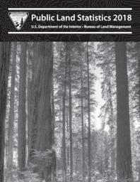 Cover of the 2018 Public Lands Statistics Report