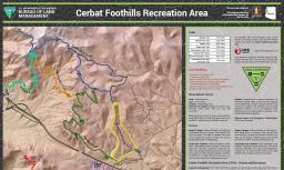 a map reads Cerbat Foothills Recreation Area