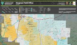 a map reads Kingman Field Office South Half