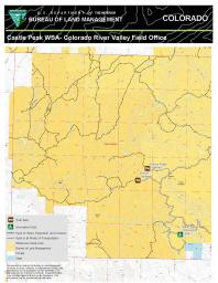 Thumbnail of the Castle Peak Wilderness Study Area Recreation Map