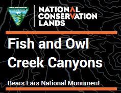 Fish and Owl Creek Canyons brochure heading