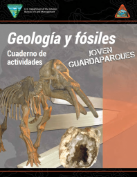 Geología y fósiles joven guardaparques