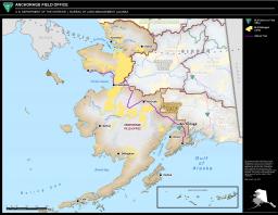 Anchorage Field Office Boundary Map