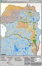 Thumbnail image of Game Unit 13B Non-Federal Restricted Areas Map