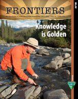 Frontiers Issue 122 magazine cover "Knowledge is Golden"