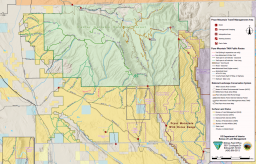 Pryor Mountain Map