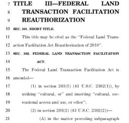 FLTFA Reauthorization of 2018