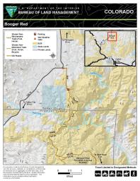Thumbnail of the BLM CO Booger Red Map