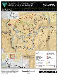 Thumbnail image of the BLM CO RGFO Oil Well Flats Map