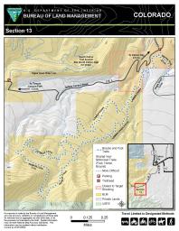 Thumbnail of the BLM CO RGFO Section 13 Map
